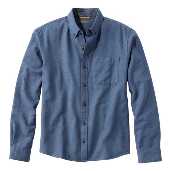 L.L. Bean Other - NWT L.L.Bean Donegal Cotton Twill Shirt | Men’s XL Slim | Vintage Indigo Rugged